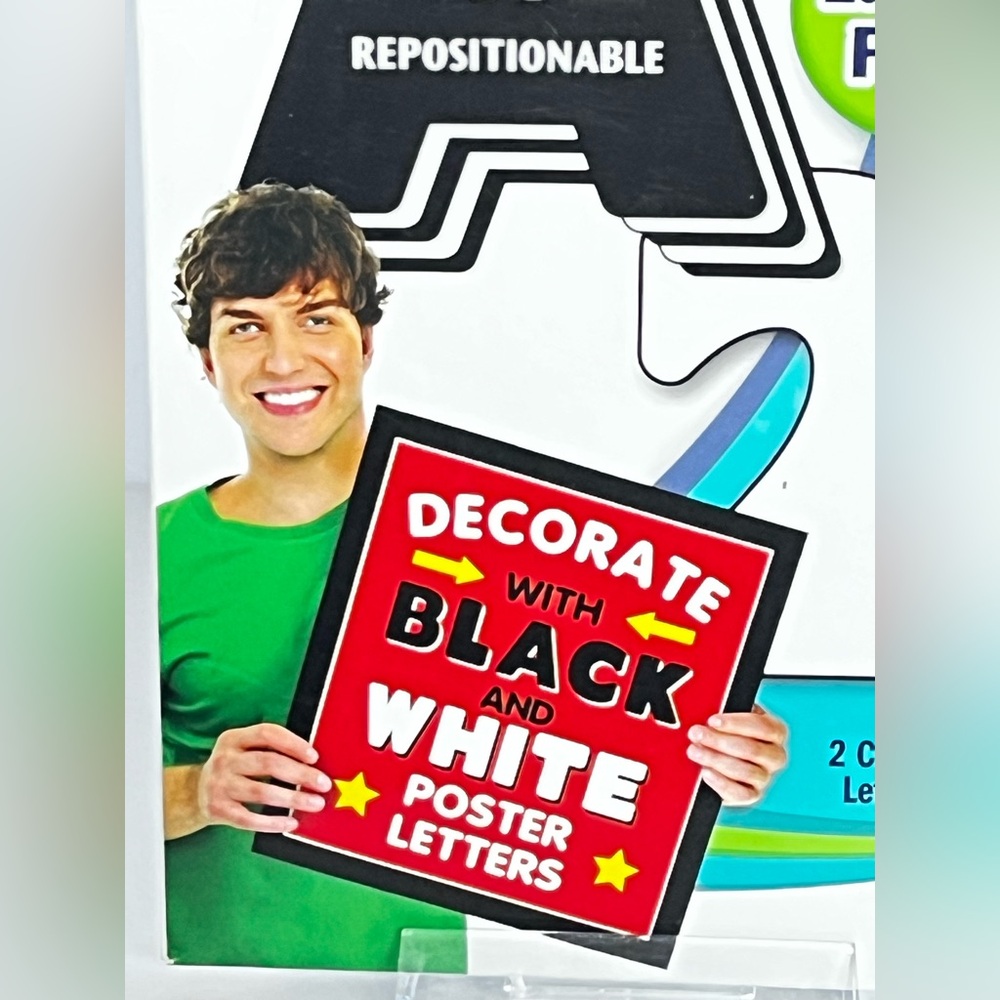 Repositionable Poster Letters & Numbers - Picture 10 of 11